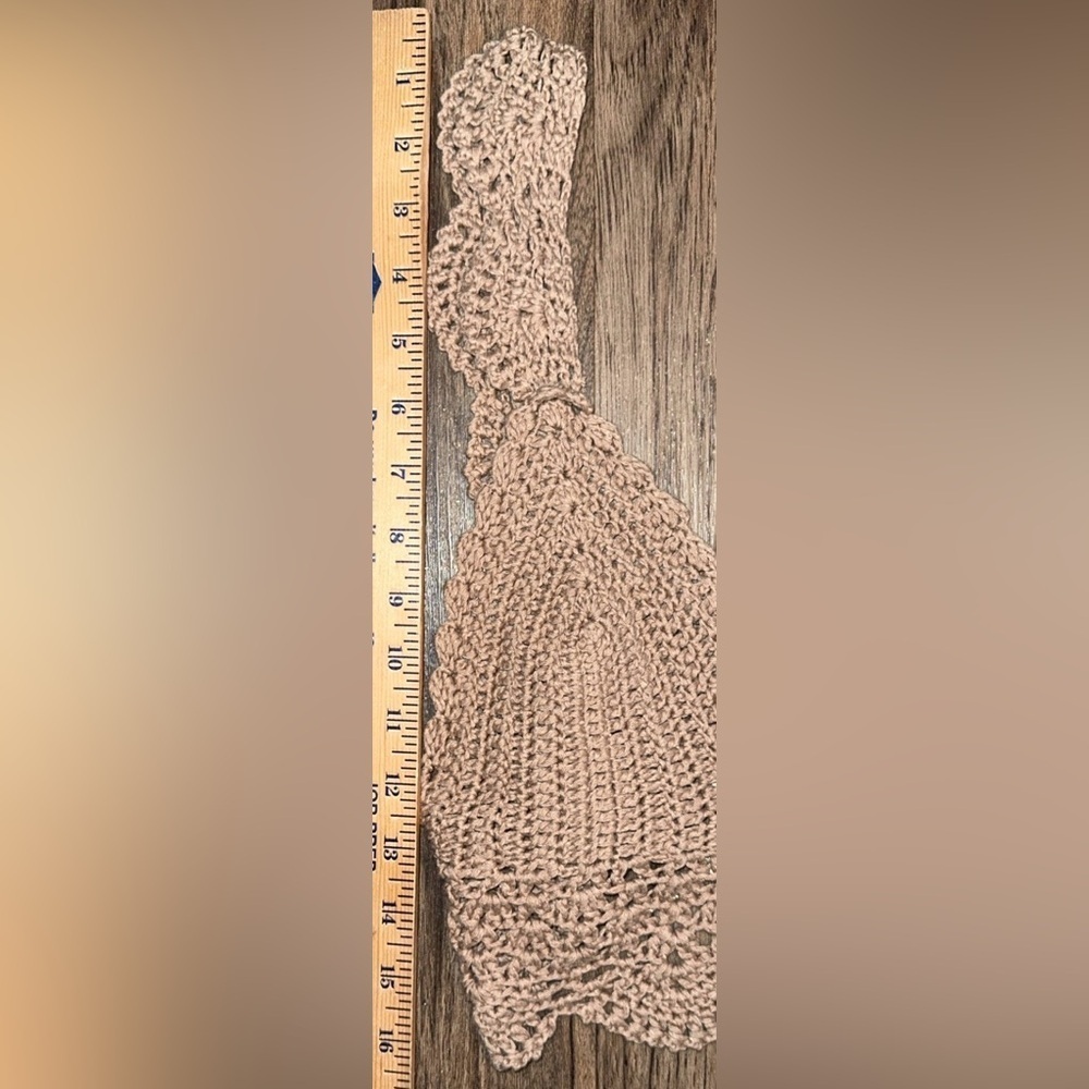 Altar'd State Beige Crochet Crop Top - Picture 3 of 4